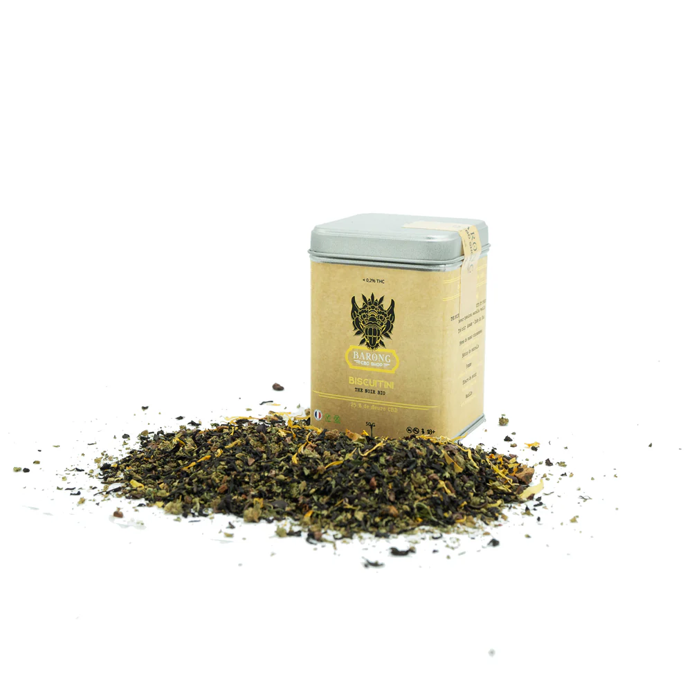 Infusion Cannabidiol - Biscuitini Thé CBD