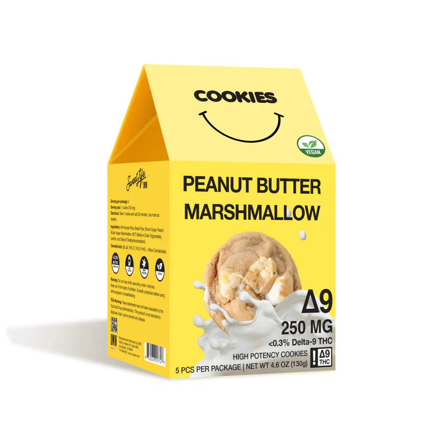 Cookies Delta 9 - Peanut Butter Marshmallow 50mg - Image 2