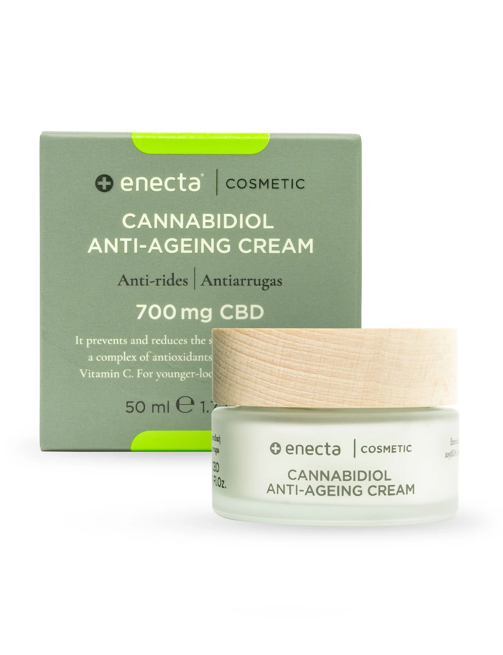 Crème anti-âge CBD - Enecta - Image 2