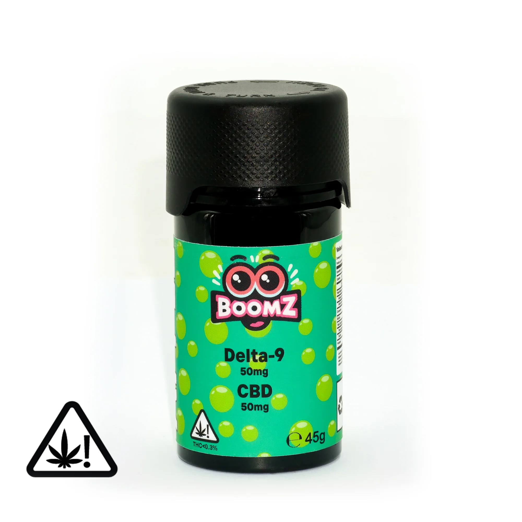 Gummies 500mg Delta-9 THC - CBD - Pomme