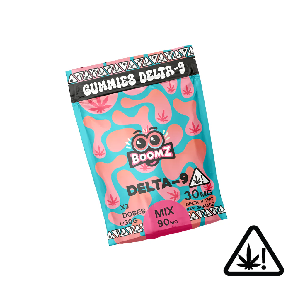 Gummies Delta-9 THC  - MIX de fruits