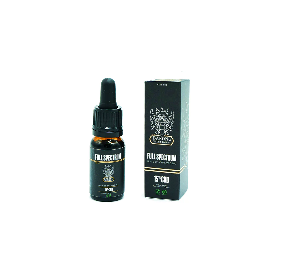 Huile Full-Spectrum CBD 15% - 1500mg