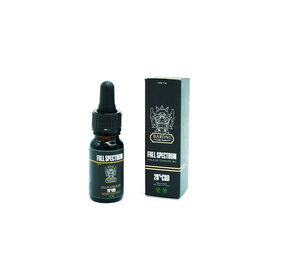 Huile Full-Spectrum CBD 20% - 2000mg