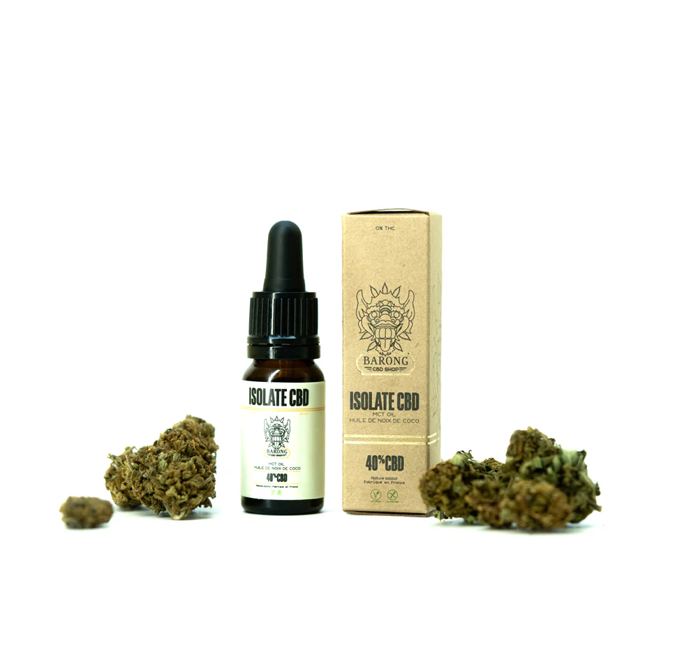 Huile Isolate CBD 40% - 4000mg
