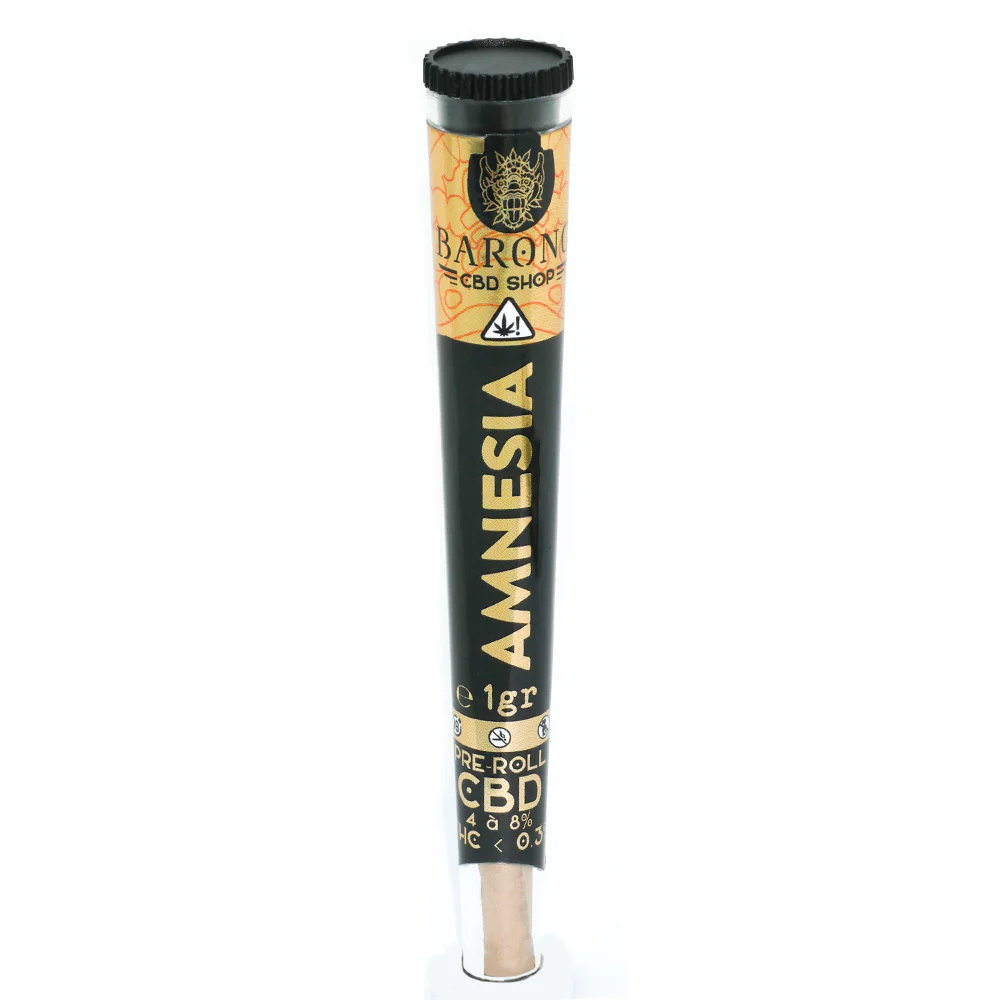 Pré-roll CBD roulé - AMNESIA - Image 2