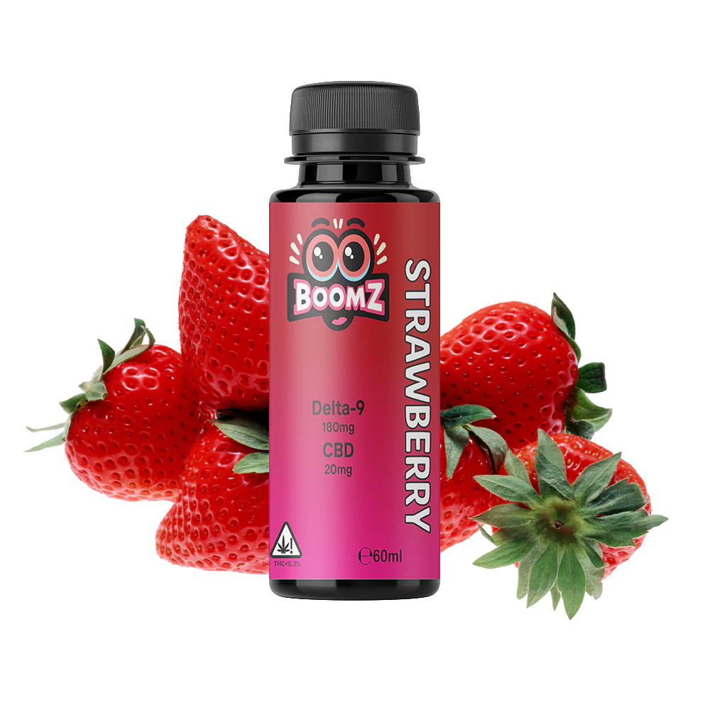 Sirop 200mg Delta-9 THC - CBD - Fraise