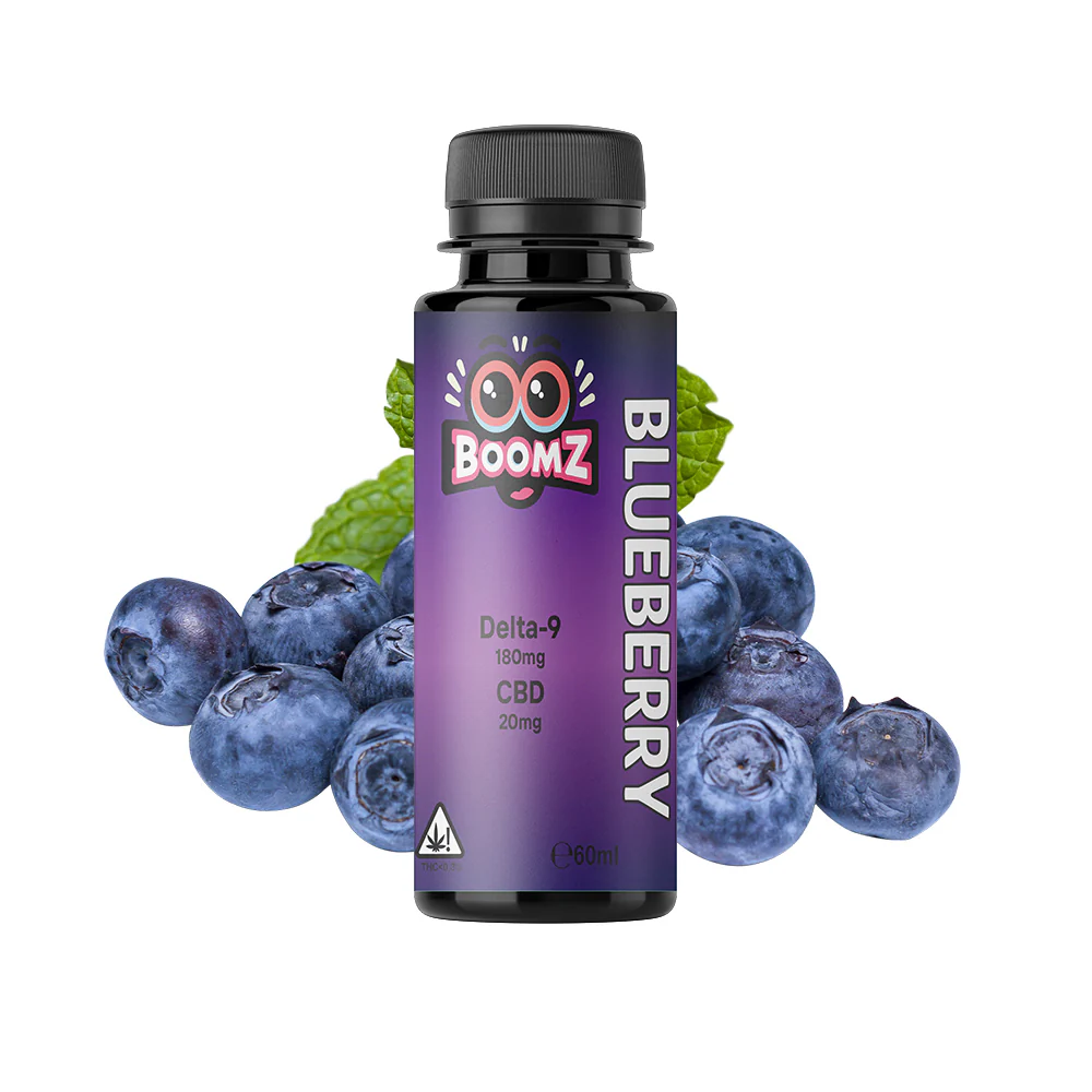 Sirop 200mg Delta-9 THC - CBD - Myrtille