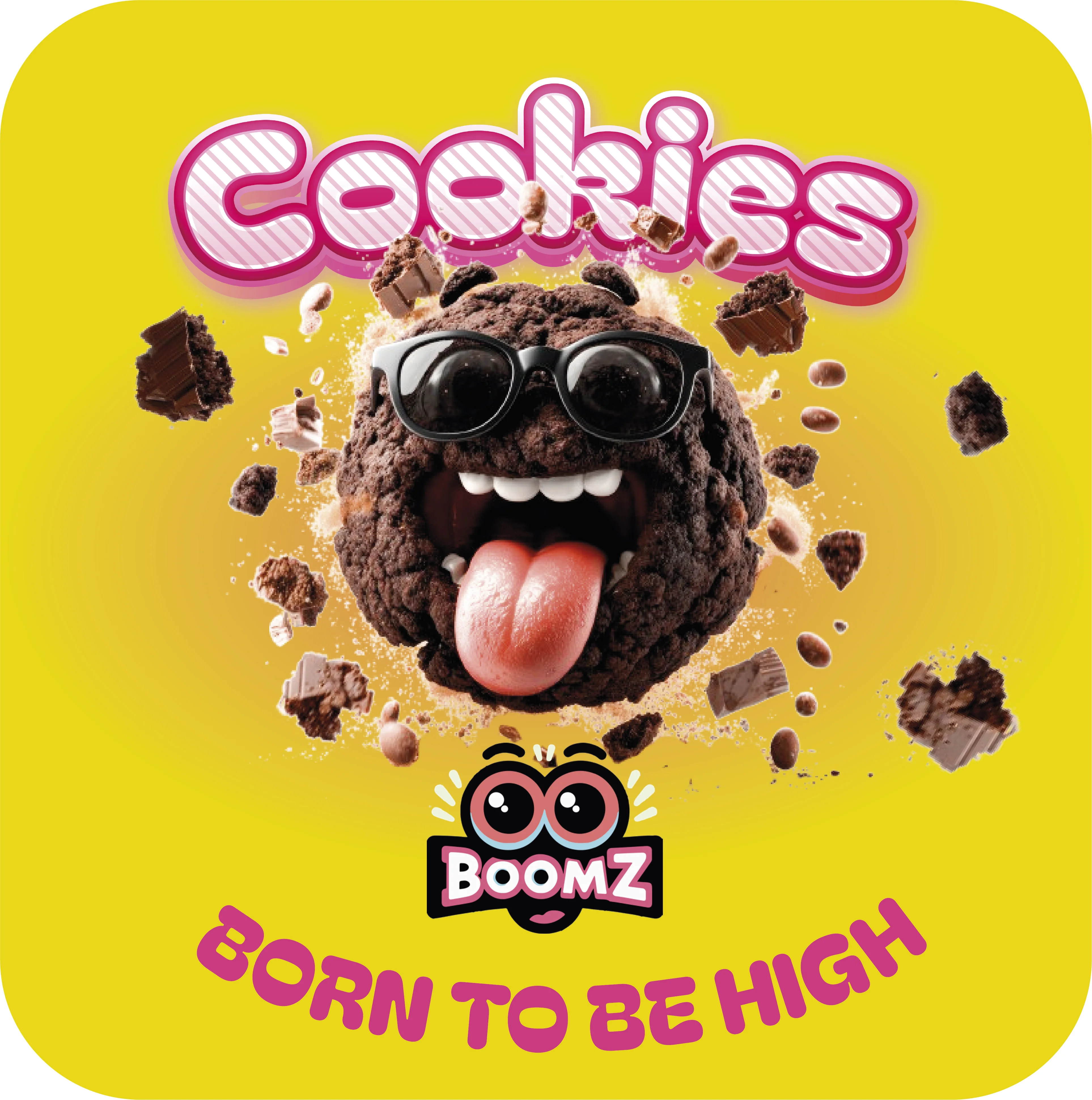 Space Cake Cookie 75mg THC - BOOMZ - Image 2