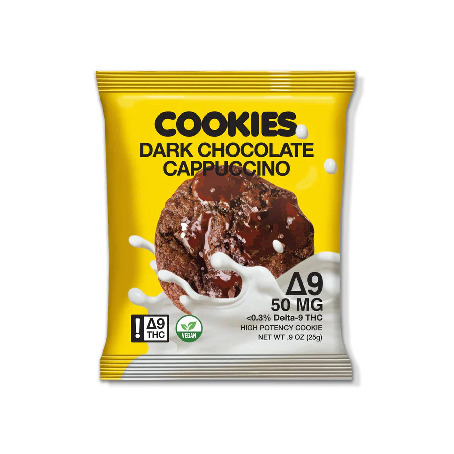 Cookies Delta 9 - Dark Chocolate Cappuccino 50mg