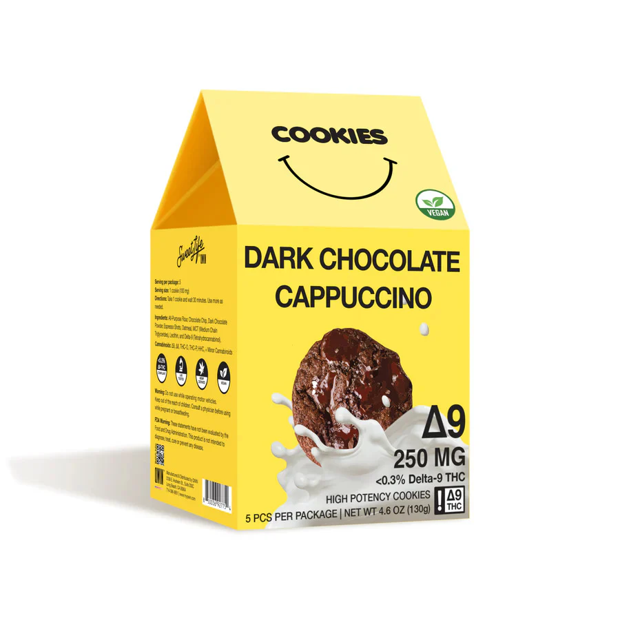 Cookies Delta 9 - Dark Chocolate Cappuccino 50mg - Image 2