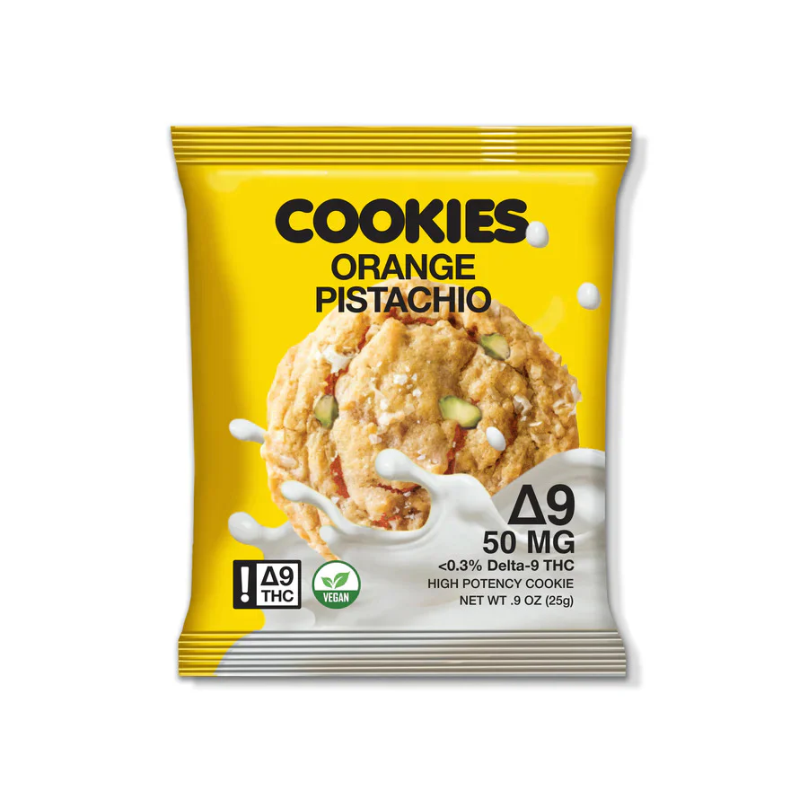 Cookies Delta 9 - Orange Pistachio 50mg