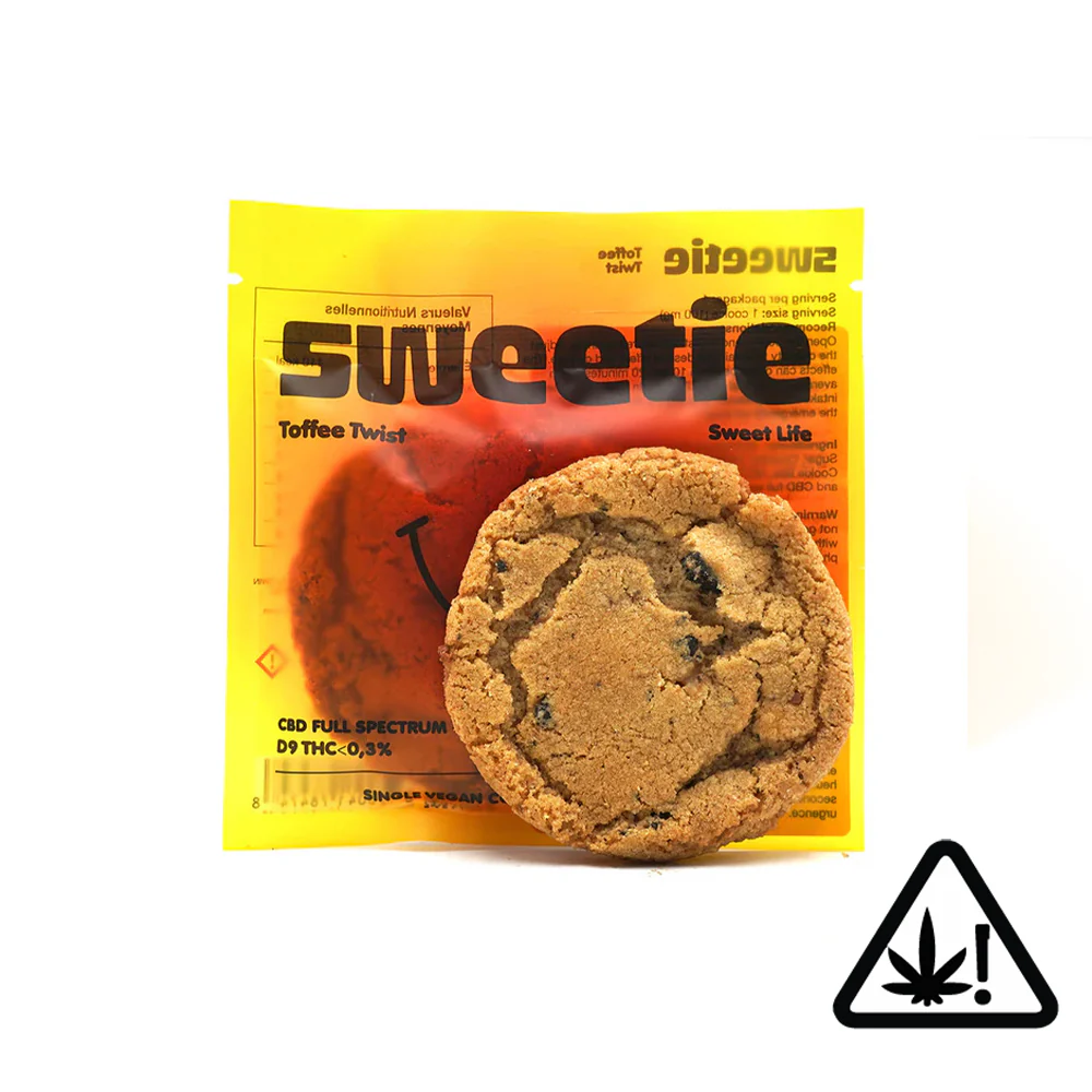 Space Cookies THC - Caramel Toffee Twist