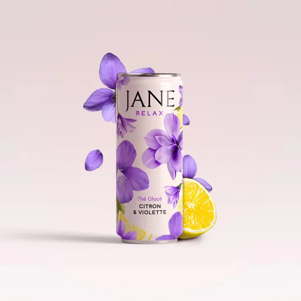 Thé Glacé Jane RELAX - VIOLETTE & CITRON