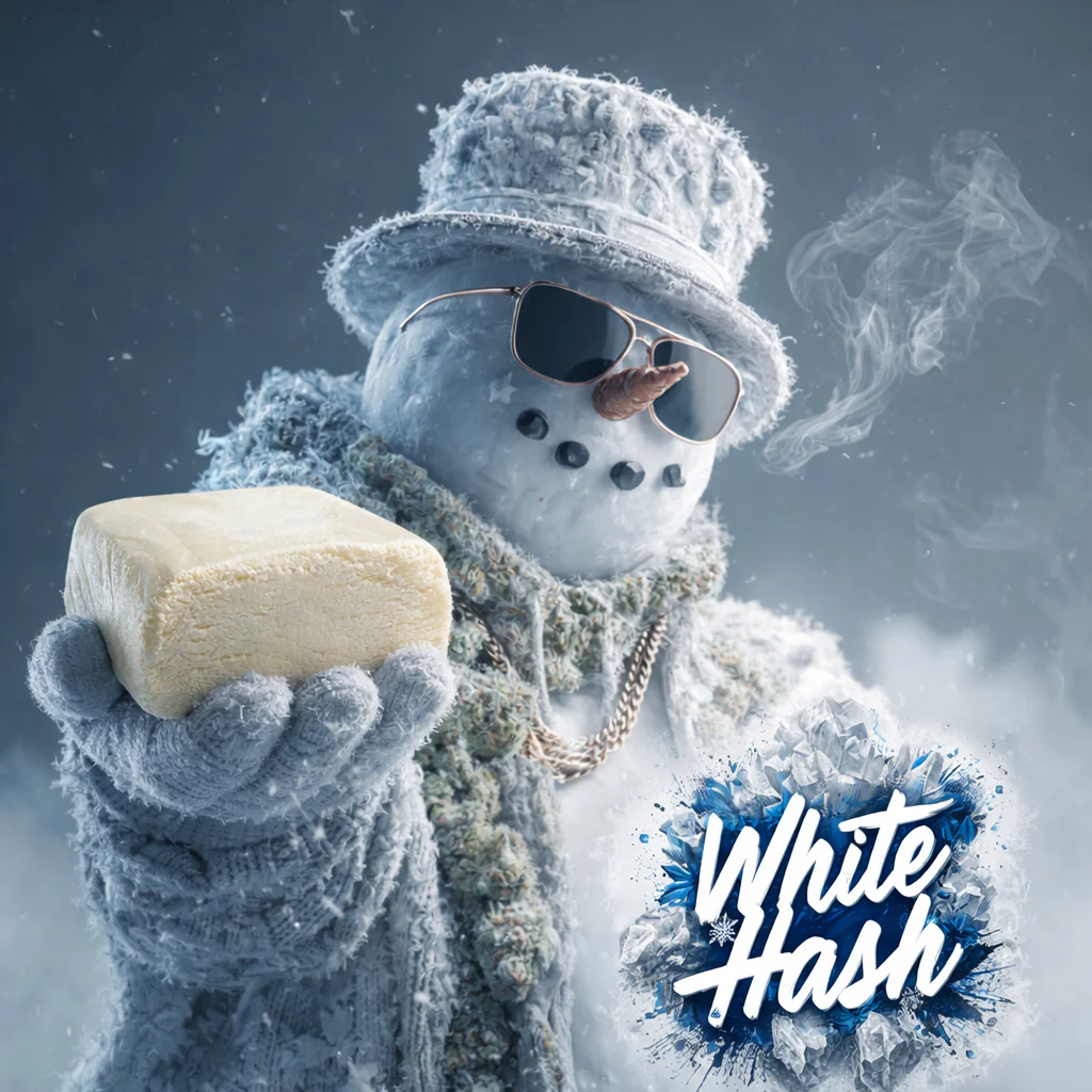 White Hash HCE 20% - 0% THC 🤍❄️ - Image 2
